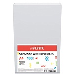 Обложка для переплета " deVente " А4 0,20мм, пластик прозрачный, 100л