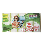 Губка для посуды " Housemaid " 5шт 90*60*36мм белый/лайм
