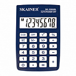 Калькулятор карманный 8 разрядов " Skainer " SK-108NBL, 58*88*10мм, батарея, синий