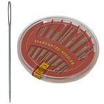 Иглы для шитья ручные " Gamma " 30шт в пластиковой упаковке