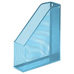 Лоток " KWELT " вертикальный 75мм,1 отделение, 25*32см, металлический, сетчатый, синий