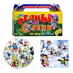 Игра логическая " Задира " Волшебный сундучок. От весны до осени, Времена года, 10 картинок, 18*8,5*4см, картонная коробка