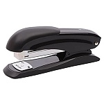 Степлер №24/6, 26/6 на 25л " Lamark " 100скоб Ulrich металлический, встроенный антистеплер, противоскользящая резиновая вставка, один режим скрепления скоб, глубина закладки бумаги 57мм, металлический механизм подачи скоб, черный, картонная упаковка