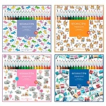 Фломастеры " Bruno Visconti " Happycolor 36цв, круглые, невентилируемый колпачок, картонная упаковка, 4 дизайна (без возможности выбора дизайна)