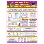 Плакат " Мир открыток " 0-02 А2 Обучайка. Русский язык. 1-2 класс