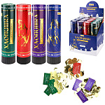 Хлопушка " Миленд " Символ года- Восточная лошадь 20см конфетти фольгированные, с предсказаниями