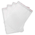 Пакет с клеевым клапаном 98*60см 25мкм, размер клеевого клапана 5см, 100шт в упаковке