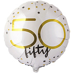 Шар фольгированный 18"/46см Круг 50