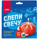 Слепи свечу Новогодняя " Lori " Мандаринка, воск для лепки свечей, фитиль, стек, инструкция