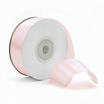 Лента атласная " Bravo " 25мм*22,85м розовая пудра