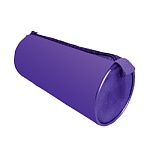 Пенал-тубус " Пчелка " ПТ-05 1 отделение 210*65мм, фиолетовый, на молнии, ткань