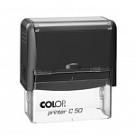Оснастка для штампа " Colop " 30*69мм корпус черный