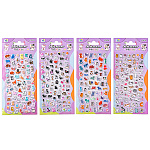 Наклейки детские " Mazari " Cats 105*225мм, 4 дизайна, пакет, европодвес