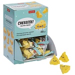 Ластик " Hatber " PVC Cheeese! (Сыыыр!), ассорти, картонный дисплей
