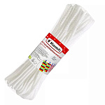 Шнур для белья " Komfi " 20м*4мм, белый, полипропилен