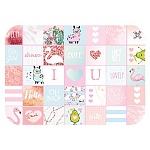 Настольное покрытие для лепки " Пчелка " 430*640 Модный микс 2021