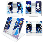 Подставка для книг " KWELT " металлическая In space 21*19см, ассорти (без возможности выбора дизайна), термоусадочная пленка