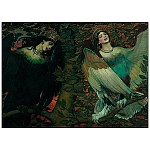 Пазлы " Стелла " 2000элементов Третьяковская галерея. Васнецов В.М. Сирин и Алконост. Песнь радости и печали 96*68см, картонная упаковка 40*27*6см