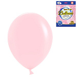 Шар латексный " KWELT " 12"/30см светло-розовый