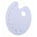 Палитра пластиковая овальная 28*22см 9ячеек