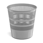 Корзина для бумаг " Erich Krause " Classic 12л серая, сетчатая, из прочного легкого материала