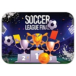 Настольное покрытие для лепки " Пчелка " 430*320мм Футбольная лига