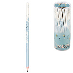 Карандаш ч/гр " Bruno Visconti " Meow, HB, трехгранный, деревянный, заточенный, пластиковый тубус