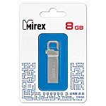 Флеш-диск " Mirex " 16GB Crab серебряный USB 2.0