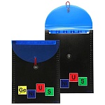 Папка на резинке " deVente " А4 6 отделений Genius, пластик 0,6мм, текстура поверхности - песок, внутренние карманы 0,16мм, разделители в виде кошки