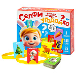 Игра настольная 4+ " Русский стиль " Селфи угадайка, состав: 3 ободка, 140 слов, 25 фант, инструкция, картонная упаковка, 16,5*4*13см