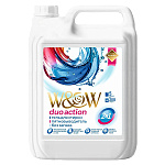 Средство для стирки жидкое " W&W " 5л Duo action, гель-концентрат+пятновыводитель, канистра