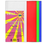 Обложка для учебников " KWELT " ПЭ 300*590мм 150мкм универсальная, с цветными клапанами