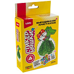 Выращивание кристаллов " Lori " Стикерняшки. Длинные спагетти, зелёный кристалл, в наборе:химический состав с красителем, поддон для выращивания, картонная основа, декоративный картонный элемент, 4 стикера, инструкция