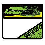 Папка " Пчелка " МАЛЫЙ ФОРМАТ А5-03 (230*190*50мм) на липучке Furious, клапан, с уголком, пластик