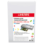 Пленка для ламинирования " deVente " А3 0,175мм, глянцевая, 100л, 303*426мм