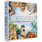 Игра карточная " Задира " Мэмори Достопримечательности мира, состав: 54 карточки по 27 пар картинок, цветной буклет с описанием, картонная упаковка 15,5*15,5см