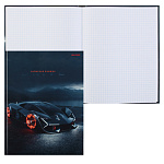 Записная книжка А5 7БЦ 160л " Проф-Пресс " Автомикс-7, клетка, обложка - глянцевый ламинированный картон, сшивка