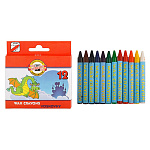 Мелки восковые " Koh-i-Noor " Dragon 12цв, D=7,8мм, L=80 мм, картонная упаковка, европодвес