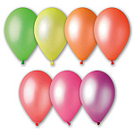 Шар латексный неон  9"/23см ассорти