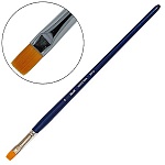 Кисть " Vista-Artista " Gallery синтетика плоская №12 длинная ручка