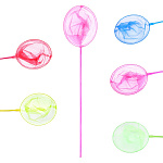 Сачок " Рыжий кот " Круг 28*100см 7 цветов