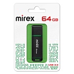 Флеш-диск " Mirex " 64GB Spacer черный USB 3.0