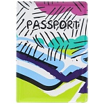 Обложка для паспорта " Миленд " Яркая абстракция, 130*95мм, ПВХ