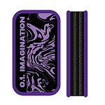 Пенал " Пчелка " ПО-090 2 отделения 105*190*30мм Imagination, тканевый торец