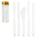 Набор мастихинов " KWELT " 6шт пластик, пакет, европодвес