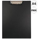 Планшет " KWELT " А4 черный, ПВХ, 2мм