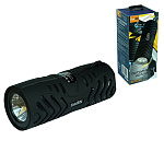 Колонка портативная " FaisON " Fitness SP-GK224 чёрная, беспроводная, пластик, Bluetooth, USB, FM, TWS, кабель для зарядки USB, 5W, встроенный фонарик, 65*179мм