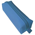 Пенал-косметичка " Пчелка " К-921 1 отделение 195*60*50мм, Голубой, на молнии, ткань