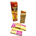 Игра настольная " Задира " Джанга Детский праздник, состав: 54 бруска с заданиями, картонная упаковка 25*38см