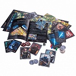 Игра настольная " Hatber " Тайна темной башни, в наборе: игровое поле 48*48см, фишки 4шт, фигурка башни 1шт, карты героев 1шт, кубик 1шт, жетоны жизни 15шт, монеты 34шт, карты существ 36шт, карты артефактов 45шт, картонная упаковка 31*31*6см